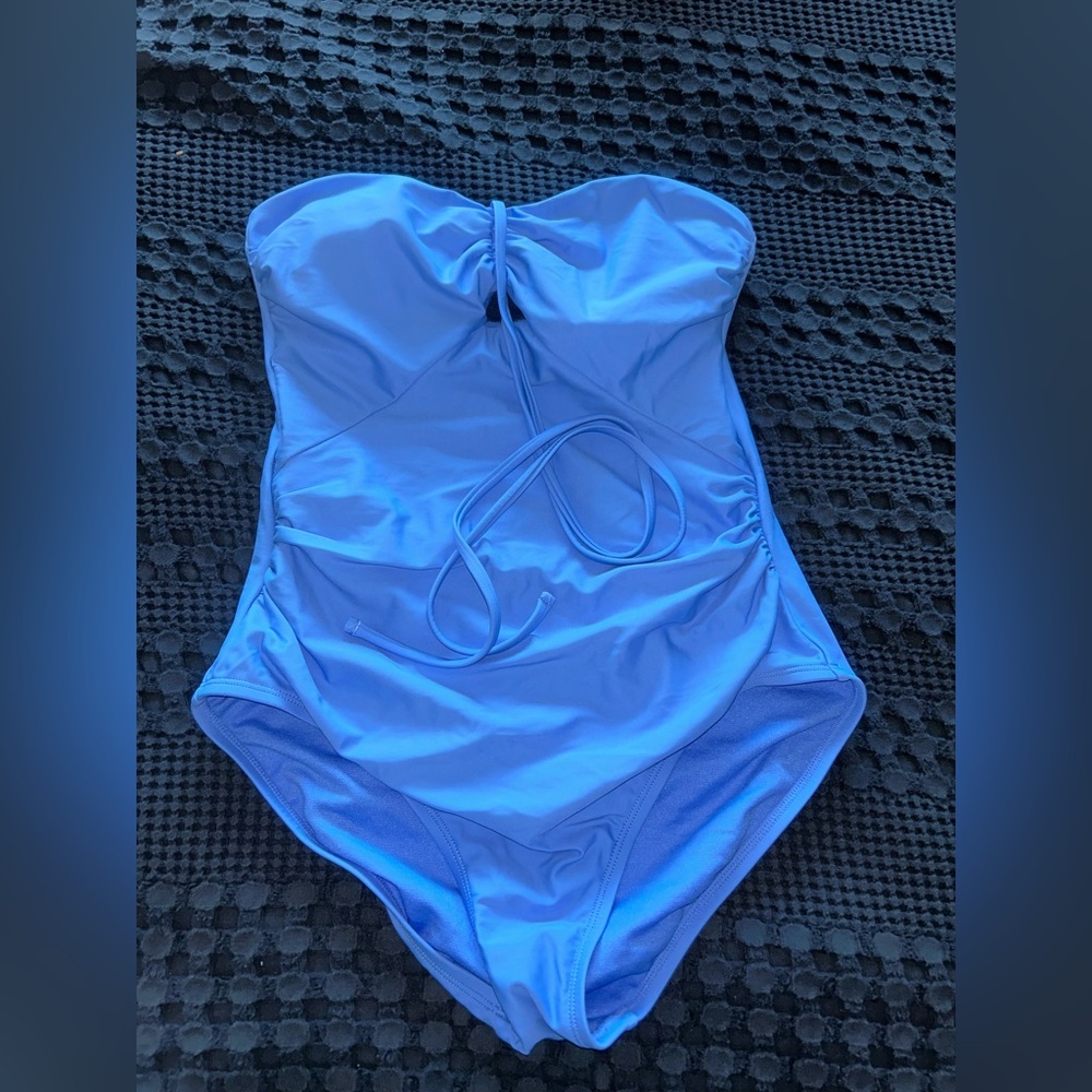 LOFT Blue Women's One Piece Swimsuit